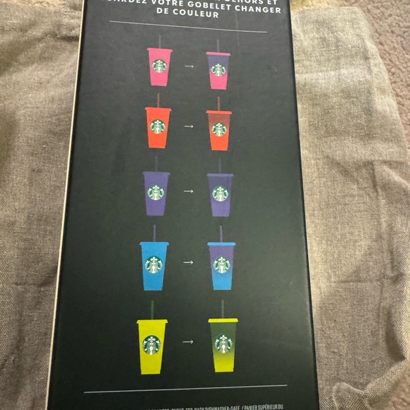 Starbucks Vibrant Color-Changing Cold Cups Set - Picture 2 of 2